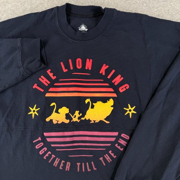 Spirit Jersey Tops - Disney Spirit Jersey Womens Small Lion King Blue Pride Lands Simba Pumba Timone